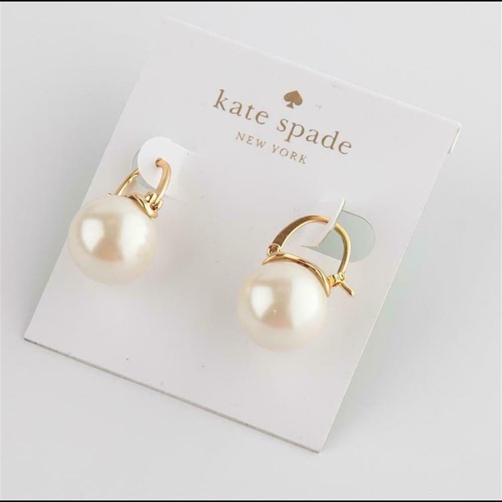💋 NEW KATE SPADE PEARL DROP EARRINGS